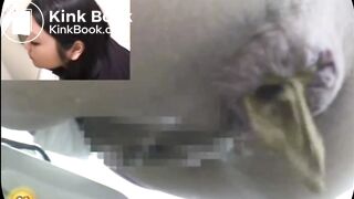 Many Jap girls with amazing assholes , use same toilet