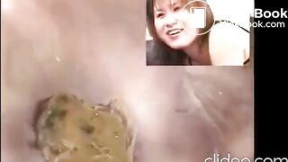 Shitting after enema - video 3