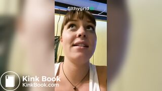 Girl pooping - video 444