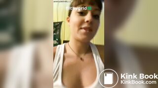 Girl pooping - video 444