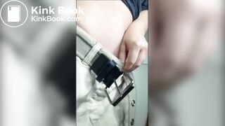 Cute Girl with the Shits Rushes to the Toilet