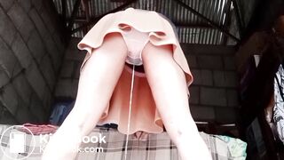 Couldn't hold it so I peed my panties!