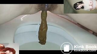 Women farting and shitting