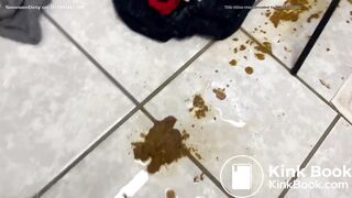 Anal, gape fart and shit