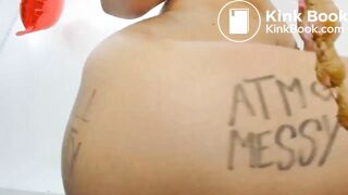 LATINA COLOMBIAN GIRL DIRTY ANAL BEADS