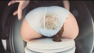BP white panty shit smear