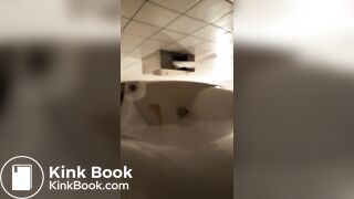 Desperate jogger absolutely blows up public toilet