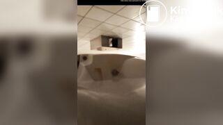 Desperate jogger absolutely blows up public toilet