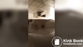 Desperate jogger absolutely blows up public toilet