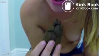 scat blowjob