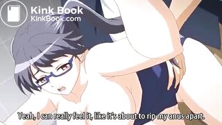 Girl having sex to poop