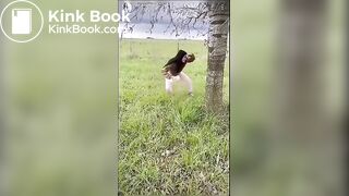 Influencer latina takes a shit outdoor instagram story