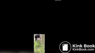 Influencer latina takes a shit outdoor instagram story