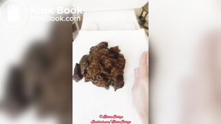 Woman poop - video 4