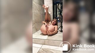 Accidentally Shits After Riding Dildo