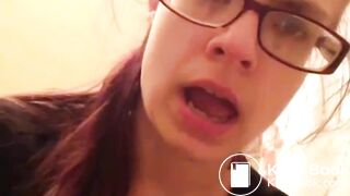 Sexy girl pooping on toilet compilation