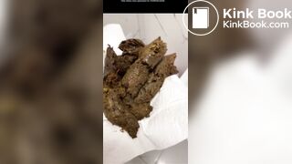 Cute Teen big turd pile