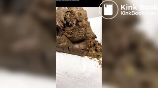 Cute Teen big turd pile