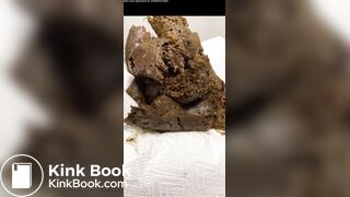 Cute Teen big turd pile