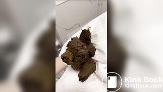 Cute Teen big turd pile