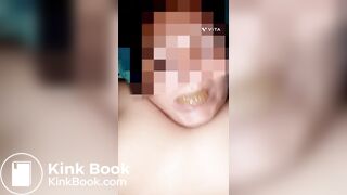 sexy girl eat shit with pleasure