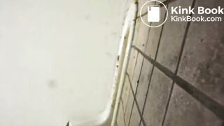 The beauty had painful diarrhea and soiled her stocking