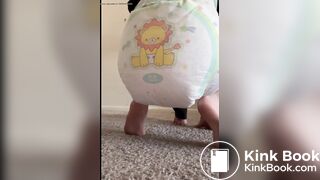 Quick diaper mess - video 11