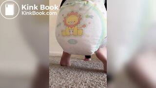 Quick diaper mess - video 11