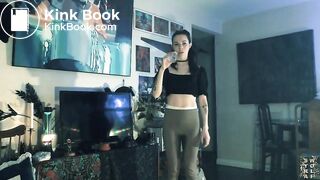 panty poop - brunette teen in trance