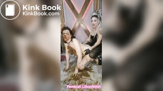 Kinky_Bunny's scat slave session_3