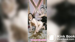 Kinky_Bunny's scat slave session_3