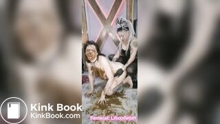 Kinky_Bunny's scat slave session_3