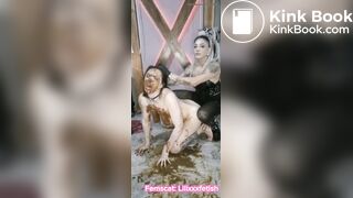 Kinky_Bunny's scat slave session_3