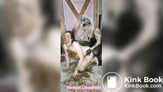 Kinky_Bunny's scat slave session_3