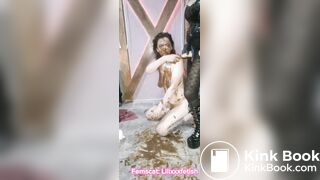 Kinky_Bunny's scat slave session_3