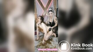 Kinky_Bunny's scat slave session_3