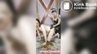 Kinky_Bunny's scat slave session_3