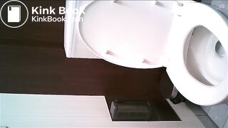 Japanese girl pooping on toilet - video 27