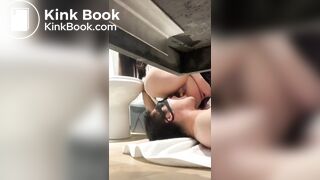 Lick my feet and be my human toilet