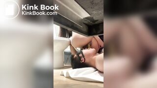 Lick my feet and be my human toilet