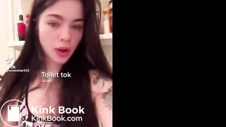 TikTok girls on the toilet pt 6