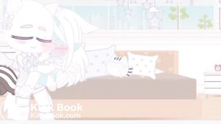 Cyan is cradled till she fills her diaper