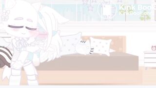 Cyan is cradled till she fills her diaper