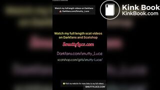 DISGUSTING anal EBONY SCAT QUEEN 3