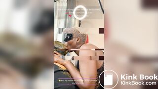 OOPS! This happens While I eat her Ass