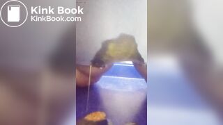 Thai girl panty poop diarrhea after school.