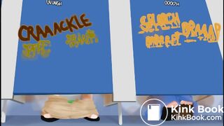 two girls having diarrhea - video 3