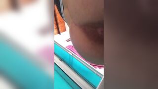 Toilet poop - video 176