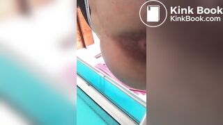 Toilet poop - video 176