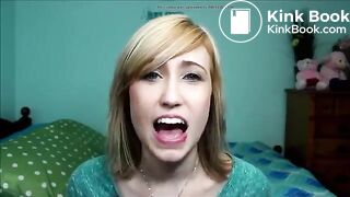 YT panty poop confessions #2 - blonde with cold sore